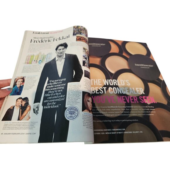 Shape Magazine Jan Feb 2014 Petra Nemcova Weight Loss Workouts Recipes Health - Picture 8 of 8